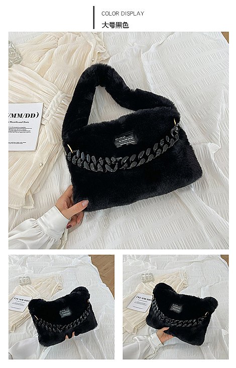 Furry Shoulder Hobo